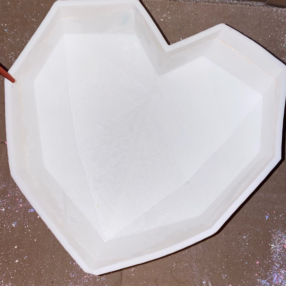 Large heart Silicone Mold EUC
